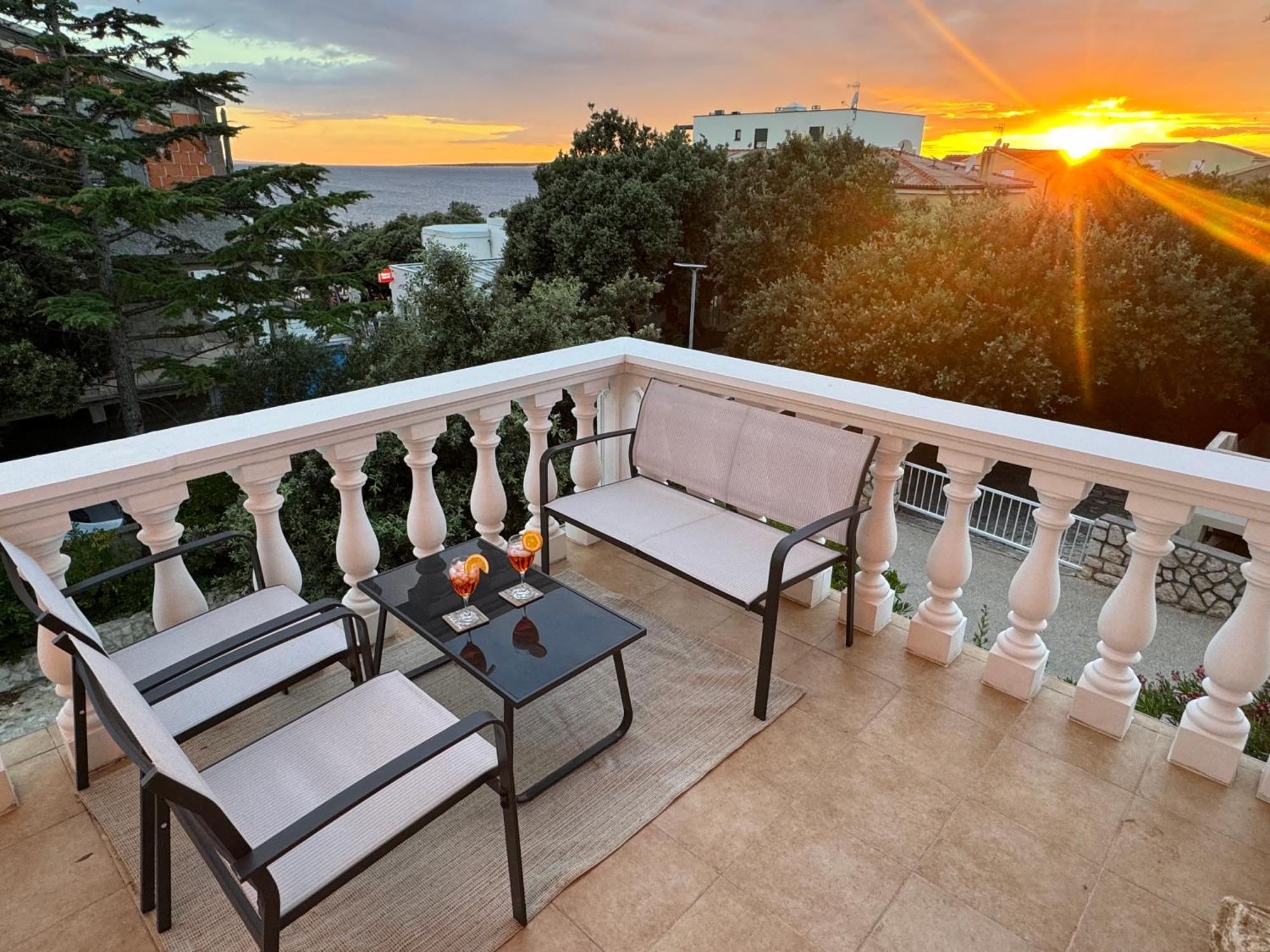 Villa INFINITY Mandre Esterno foto